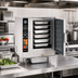 Thumbnail image #2 for Groen Intek Boilerless Connectionless Electric Countertop Convection Steamer, 6-Pan Capacity