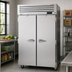 Thumbnail image #2 for Turbo Air PRO Series Two-Section Reach-In Freezer with Top-Mount Self-Contained Refrigeration, 48.36 Cu. Ft., Solid Doors