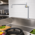 Thumbnail image #2 for Town Equipment 13-Inch Pedestal Mount Swing Faucet