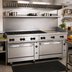 Thumbnail image #2 for Wolf Challenger XL 72-Inch Gas Restaurant Range with 8 Open Burners, 24-Inch Thermostatic Griddle, Standard Oven, and Convection Oven