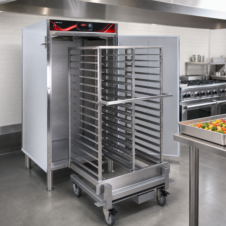 Product image #2 for Cres Cor RH1332D Roll-In Heated Holding Cabinet, 1 Section, 32 School Basket Capacity