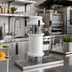 Thumbnail image #2 for Glastender Roman Draft Dispensing Tower with 2 Faucets, Mirror Finish, Air Cooled