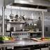 Thumbnail image #2 for 60-Inch Add-On Pot Rack Bar with 10 Stainless Steel Double Hooks