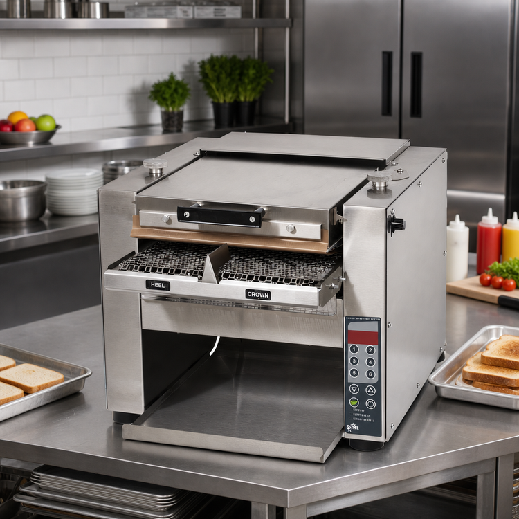Product image #2 for Star Ultra-Max HCTE13S Countertop Horizontal Contact Toaster, 1,400 Slices/Hour