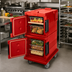 Thumbnail image #3 for Cambro Ultra Camcart UPC600 Double-Compartment Front-Loading Insulated Food Pan Carrier
