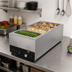 Thumbnail image #2 for Hatco Countertop Heated Well Food Warmer/Cooker, Full-Size Pan, Wet/Dry, 120V