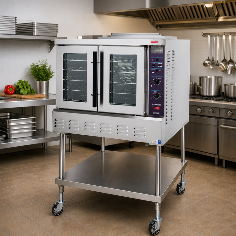Product image #2 for Lang Strato Series Gas Baker's Depth 1-Deck Commercial Convection Oven, 5-Pan Capacity
