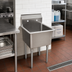 Thumbnail image #2 for BK Resources 27-Inch Wide Single-Compartment Utility Sink with 24 x 21 x 14-Inch Bowl