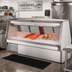 Thumbnail image #2 for Howard-McCray 34E Series Endless-Design Self-Contained Fish and Poultry Service Case, 100-1/2 Inch, Stainless Steel, LED