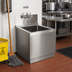 Thumbnail image #2 for Advance Tabco 9-OP-33 Floor Mounted Stainless Steel Mop Sink with Large Bowl and Free Flow Drain