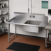 Thumbnail image #2 for John Boos Pro-Bowl Straight Soiled Dishtable with 20-Inch Pre-Rinse Sink Bowl, Left-to-Right, 96 Inch