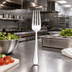 Thumbnail image #2 for Baguette 6-1/4 Inch Extra-Heavy Weight Salad Fork, 18/8 Stainless Steel, Mirror Finish