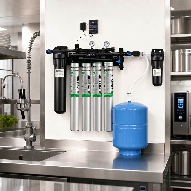 Product image #2 for Everpure EV934721 CSR Plus-XC2 Quad Commercial Water Filtration System