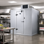 Thumbnail image #2 for AmeriKooler Quick Ship QC081277**FBSC Indoor Walk-In Cooler, 35°F, 8' x 12' x 7'-7", Aluminum Floor, Top-Mount Self-Contained R-448A