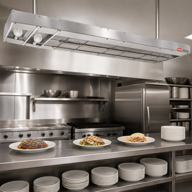 Product image #2 for Hatco Glo-Ray® GRAM-72 72-Inch Unlighted Infrared Strip Heater with Metal Heating Rod