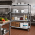 Thumbnail image #2 for Quantum 4-Shelf Solid Stainless Steel Shelving Starter Kit, 48