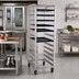 Thumbnail image #2 for New Age Mobile End-Loading Open-Sided Aluminum Platter Rack, 12-Platter Capacity