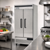 Thumbnail image #2 for Migali Competitor Series Two-Section Reach-In Refrigerator, 35 Cu. Ft., Bottom Mount, Solid Hinged Doors
