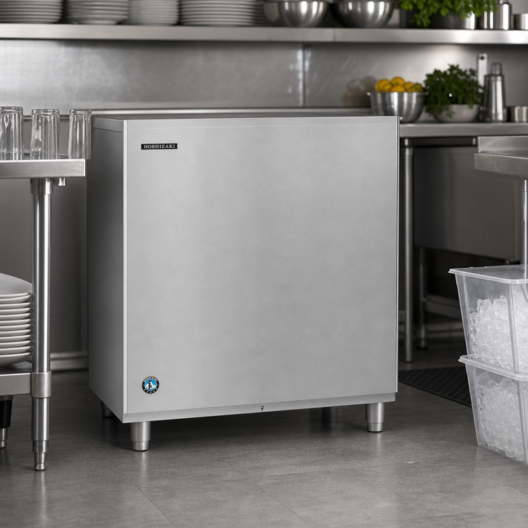 Product image #3 for Hoshizaki KM-901MWJ 30-Inch Water-Cooled Self-Contained Crescent Cube Ice Maker