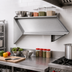Thumbnail image #2 for Eagle Group Wall-Mounted Solid Slanted Rack Shelf, 42 x 21 Inches, Right-Side Drip Tube, 304 Stainless Steel