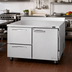 Thumbnail image #3 for Turbo Air PRO Series 48-1/4-Inch Wide Two-Section Worktop Refrigerator with 1 Door and 2 Drawers