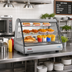 Thumbnail image #2 for KoolMore 34-Inch Countertop Glass Display Warmer, 5.6 Cu. Ft., Full-Service, 3-Shelf