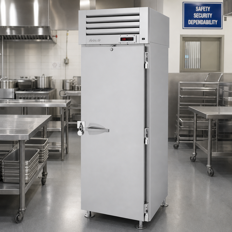 Product image #2 for Turbo Air PRO Series Heated Holding Cabinet for Correctional Facilities, 25.4 Cu. Ft., 1 Section, Reach-In