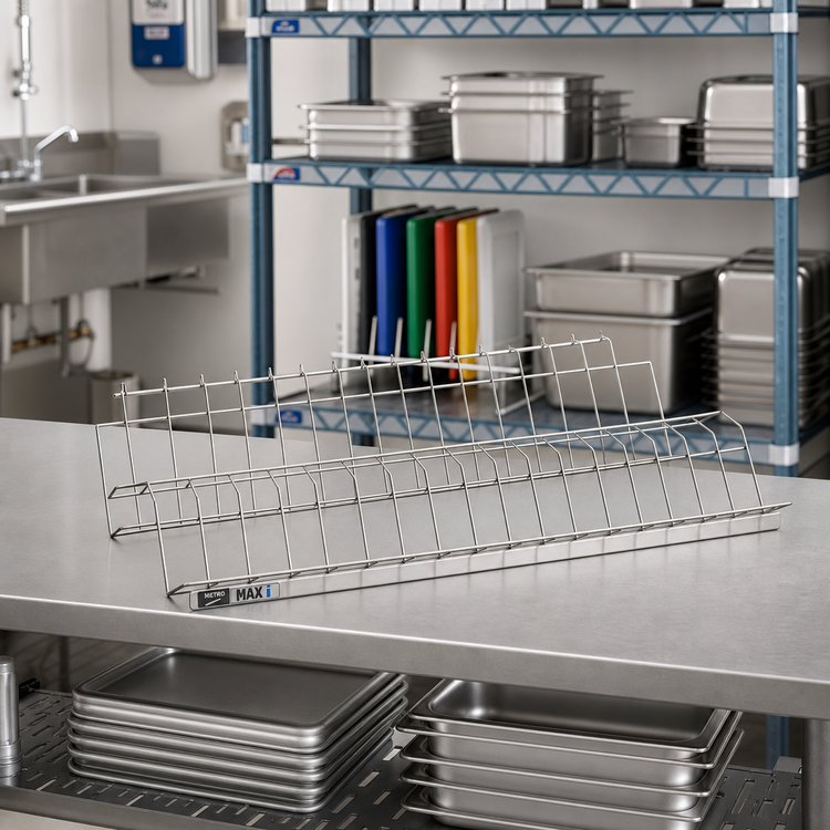 Product image #2 for MetroMax i 36-Inch Stainless Steel Drop-In Rack for 24 x 36 Shelving Frames