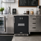 Thumbnail image #3 for Summit Commercial Summit Appliance SBC58BFRTPCF 24-Inch Front-Tap Built-In Cold Brew Coffee Kegerator, 5.3 Cu. Ft., Dual Tap, Black
