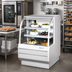 Thumbnail image #3 for Turbo Air Full-Service Refrigerated Bakery Display Case, 36-1/2-Inch Wide, Curved Glass, 11.8 Cu. Ft.