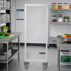 Thumbnail image #3 for Cambro Camshelving® CPMPK2459480 Premium Series Mobile Post Kit with Locking Casters, 24"W x 59-1/4"H, Speckled Gray