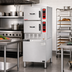 Thumbnail image #3 for Vulcan C24DA10 10-Pan Two-Compartment Direct Steam Convection Steamer on Cabinet Base