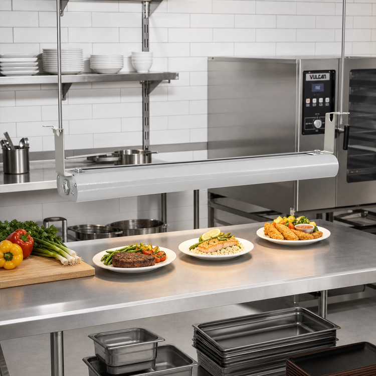 Product image #2 for Vollrath 72-Inch Low Profile Unlighted Strip Heat Lamp
