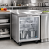 Thumbnail image #2 for Hoshizaki Steelheart 27-Inch Low Profile Single-Section Undercounter Freezer with One Glass Door