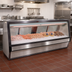 Thumbnail image #2 for Howard-McCray 40E Series Single Duty Remote Fish and Poultry Service Case, 76-1/2-Inch Straight Glass, Endless Design, LED Lighting