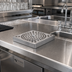 Thumbnail image #2 for Micro Matic Counter Mount Glass Rinser with 10-Gauge Stainless Steel Construction