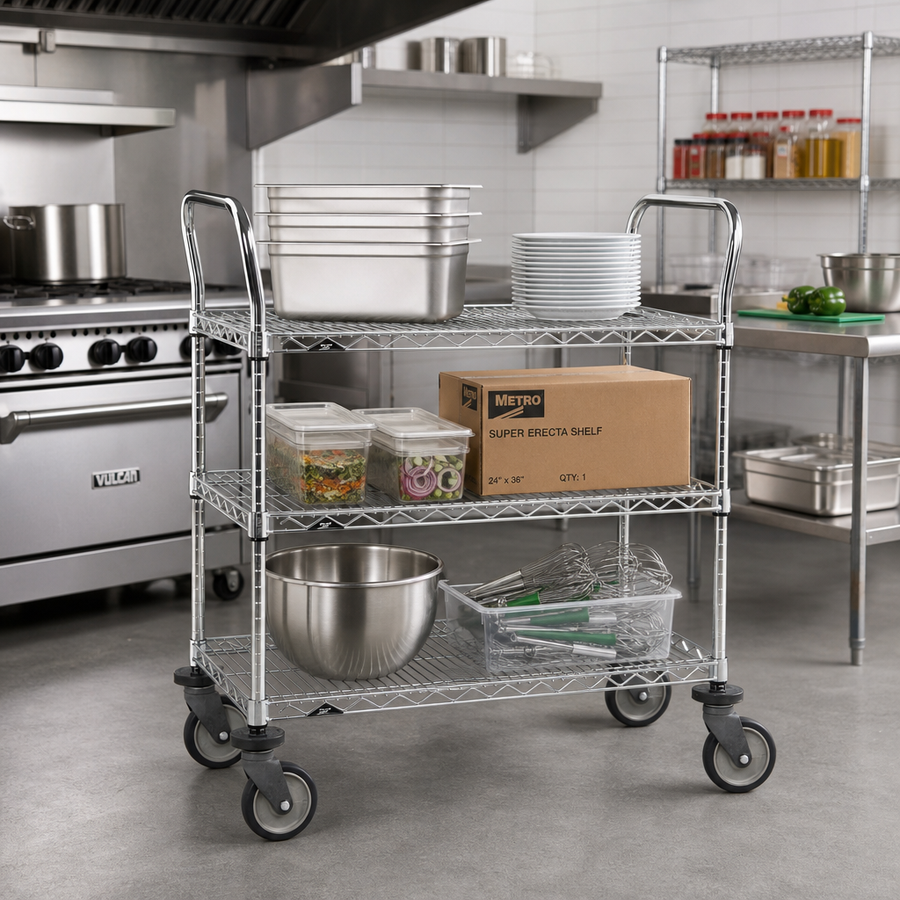 Commercial Kitchen Production Set