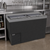 Thumbnail image #2 for Glastender MF48-B 48-Inch Underbar Glass Froster with Black Vinyl Exterior and Top Sliding Doors