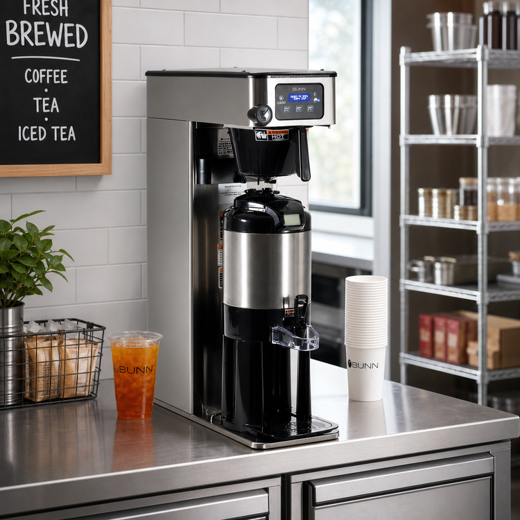 Product image #2 for BUNN ITCB-DV High Volume Single Automatic Fill Tea/Coffee Brewer, Dual Voltage