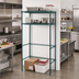 Thumbnail image #2 for Metro Super Erecta Pro Housing Unit, 42 Inches W x 24 Inches D x 74 Inches H - (2) Overhead Shelves