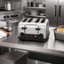 Thumbnail image #2 for Hatco TPT-240-QS Quick Ship 4-Slot Pop-Up Commercial Toaster, 240V, Stainless Steel