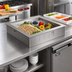 Thumbnail image #2 for Vollrath 36490R Remote Refrigerated Drop-In Cold Pan for 1 Full-Size 12 x 20 Pan, 8-Inch Deep Well