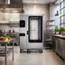 Thumbnail image #2 for Convotherm C4 ET 20.20GS-N EasyTouch Roll-In Gas Boilerless Combi Oven