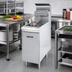 Thumbnail image #2 for Omcan Liquid Propane Gas Floor Fryer, 15-1/2 in. Wide, 35-40 lb Oil Capacity, 90,000 BTU