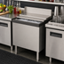 Thumbnail image #2 for Top Shelf TS Series Extra Capacity Stainless Steel 36-Inch Underbar Ice Bin/Cocktail Unit, 115 lb Capacity