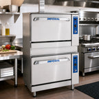 Thumbnail image #2 for Imperial (Middleby) Pro Series IR-36-DS-C 36-Inch Double-Stack Gas Range-Match Oven with Standard & Convection Ovens