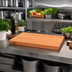 Thumbnail image #2 for Boos Block American Cherry Edge Grain Kitchen Countertop, 36 x 27 x 1-1/2 Inch, Penetrating Oil Finish