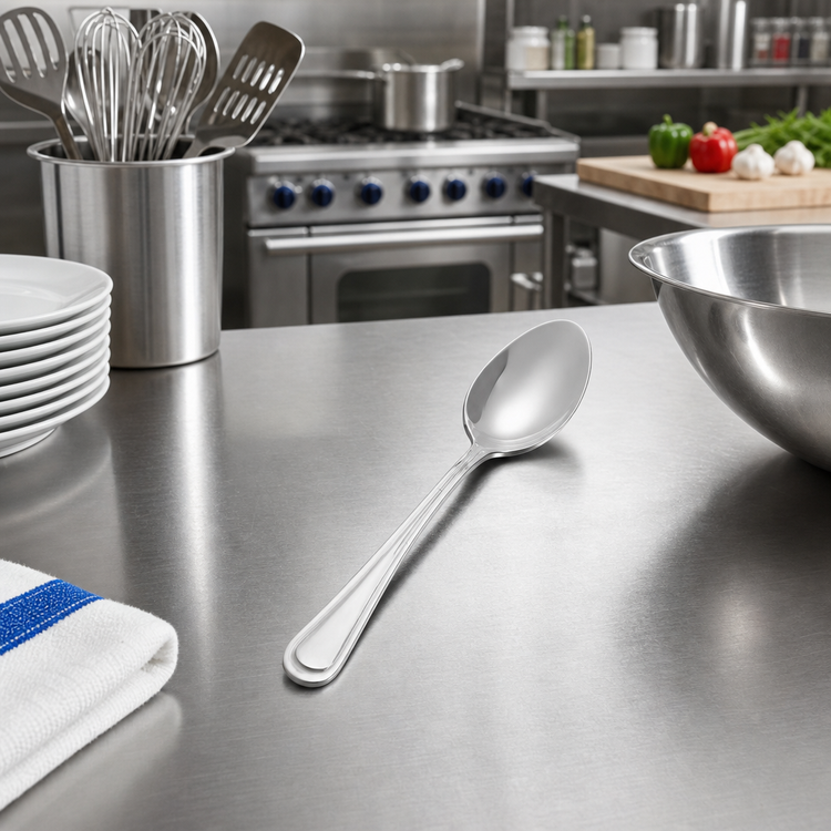 Product image #2 for Avalon 6-Inch Extra-Heavy Weight Teaspoon, 18/8 Stainless Steel, Mirror Finish