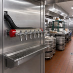 Thumbnail image #2 for Micro Matic USA 1734-S 6-Faucet Wall-Mount Glycol-Cooled Beverage Insert Module, Stainless Steel, Short Shanks, No Columns