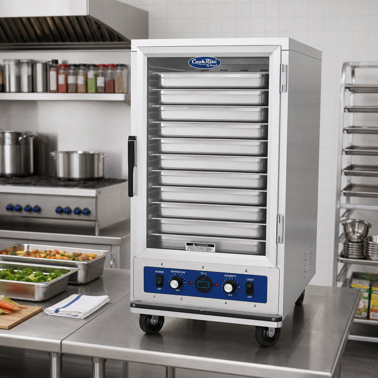 Product image #2 for Atosa CookRite Insulated Electric Warming & Holding Cabinet, 21-1/2-Inch Wide, 12-Pan Capacity